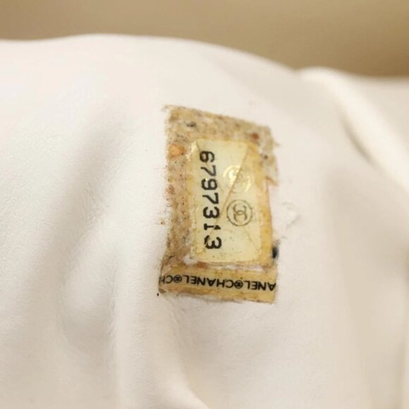 CHANEL High Summer Tote Bag Vinyl Red Silver CC Auth - Picture 13 of 16